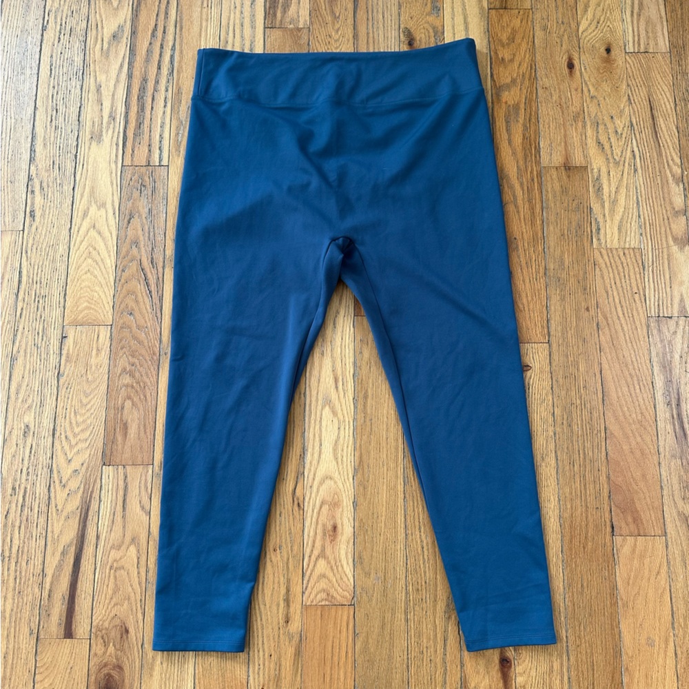Girlfriend Collective Blue High Rise Compressive Legging Size 6XL